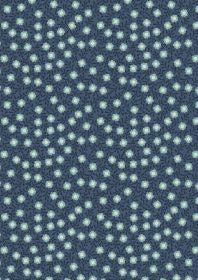 Lewis and Irene Michaelmas Small Floral on Dark Blue
