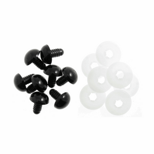 Black Safety Toy Eyes 12mm