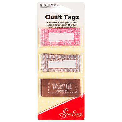 Sew Easy Quilt Tags
