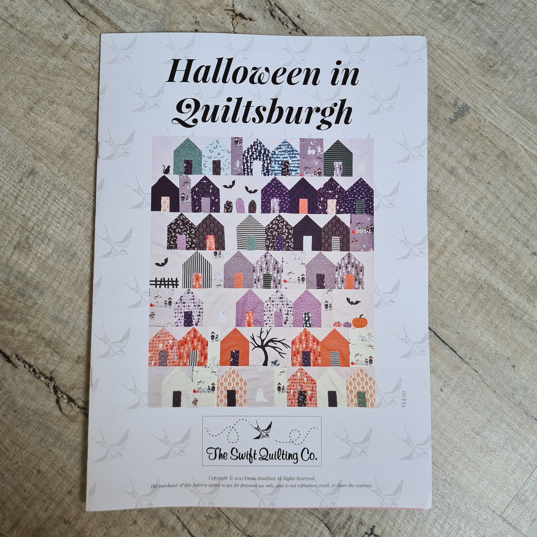 Halloween in Quiltsburgh Quilt Pattern