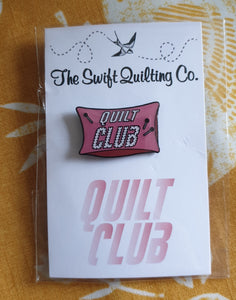 Quilt Club Pin