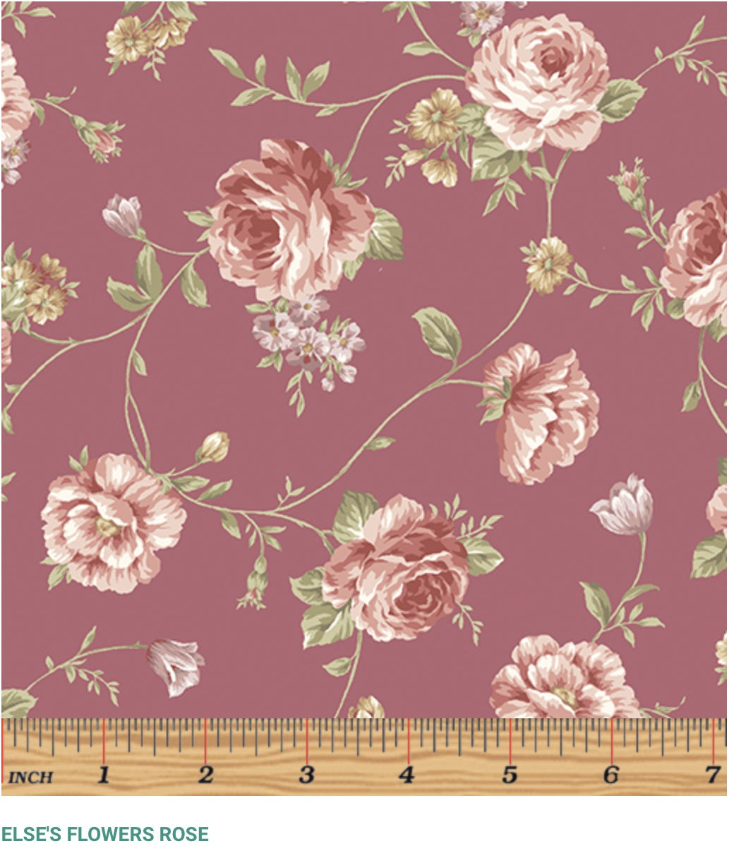 Bernatex Zelie Ann Else’s Flowers Rose