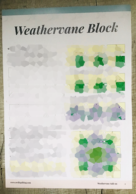Weathervane Block Hand Piecing Instructions