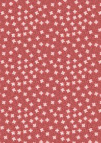 Lewis and Irene Michaelmas Small Floral on Soft Red
