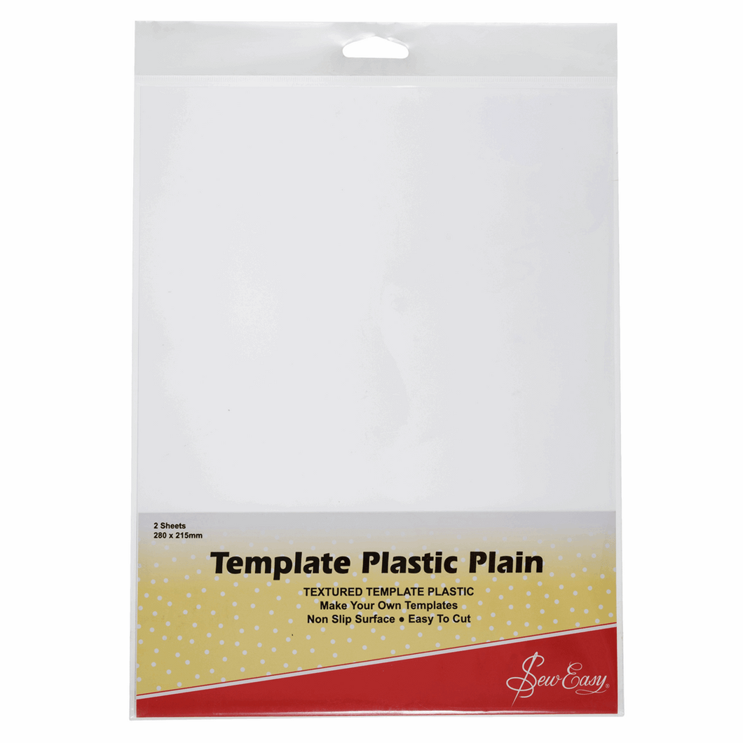 Sew Easy Plain Template Plastic