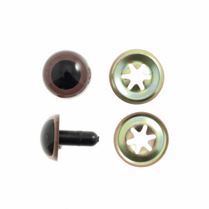 Trimits Brown Safety Toy Eyes 10mm