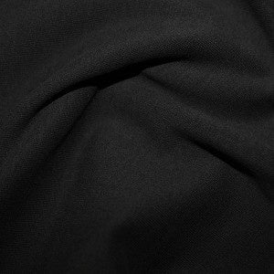 Cotton Spandex Jersey Black 0.5m